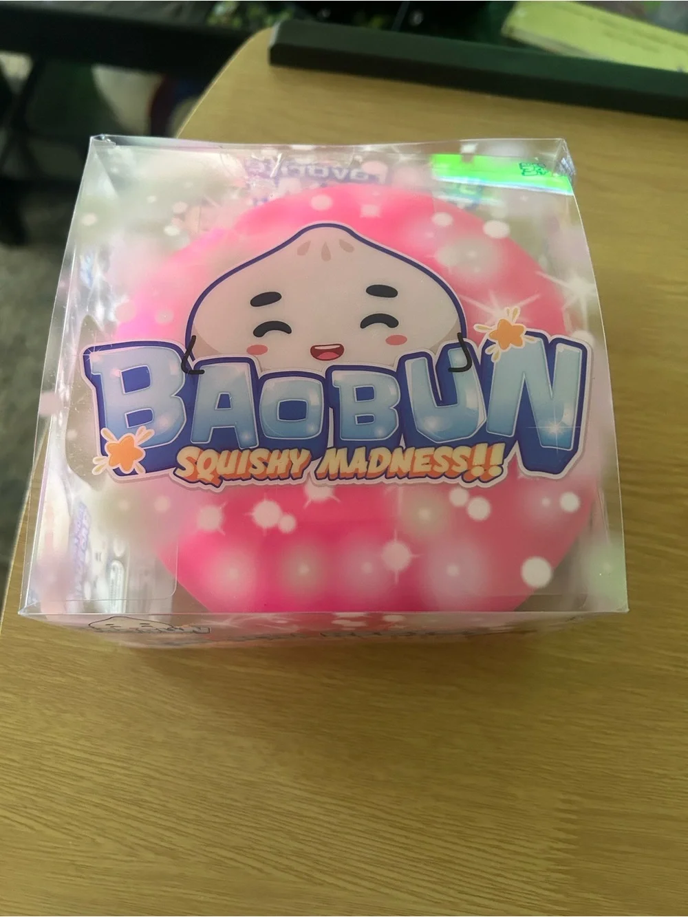 Your Favorite Baobun Pink Squeeze Toy